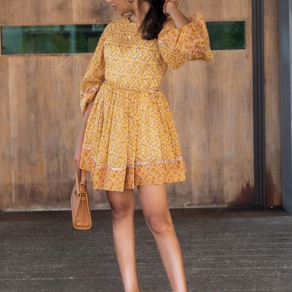 ❌SOLD❌🧡MAJE 🧡risso mini dress lux - Picture 2 of 7